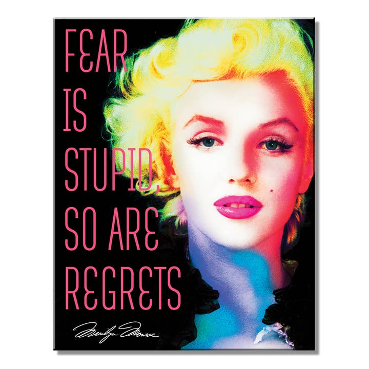 Marylin Fear Tin Sign voor wholesale door Desperate Enterprises