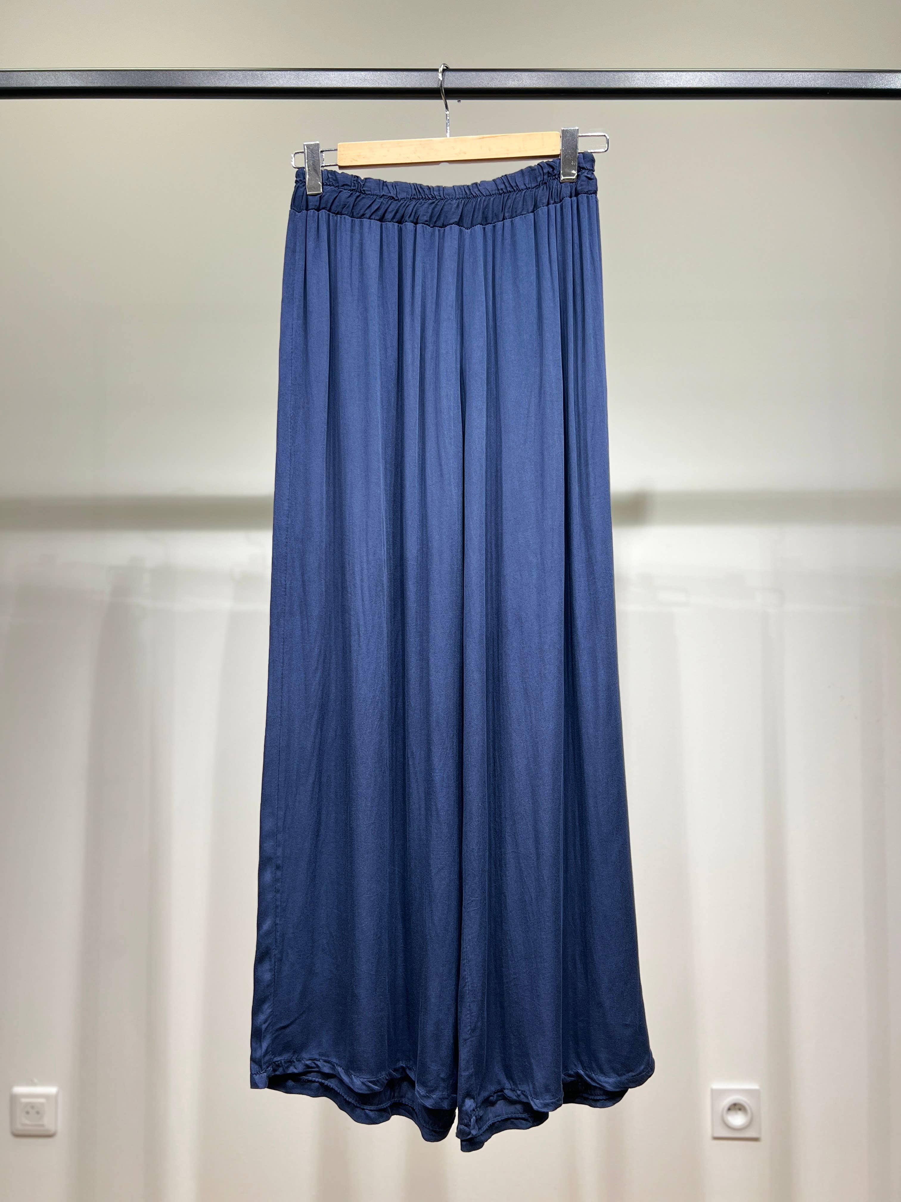 L'Emotion – wholesale Pants – Women's – Wide Fluid Pants with Elastic Waist 100% Viscose13