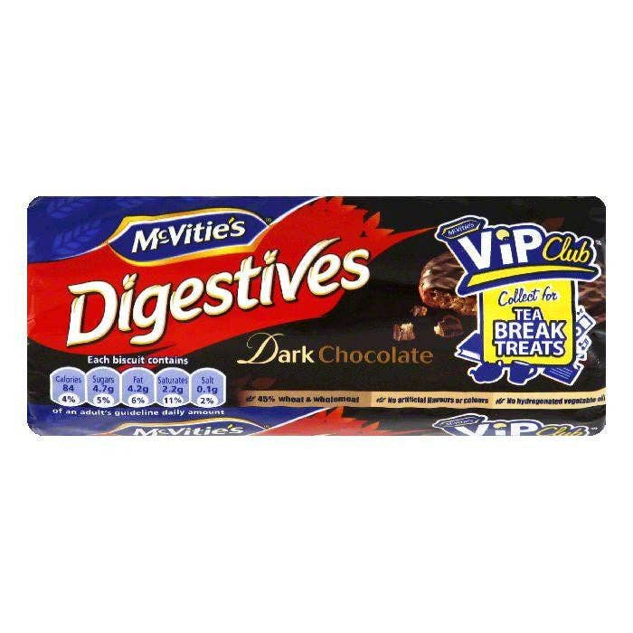 KeHE Distributors, LLC - Wholesale Cookie - McVitie's Plain Digestive Chocolate Cookies, 10.5 OZ (12p)0