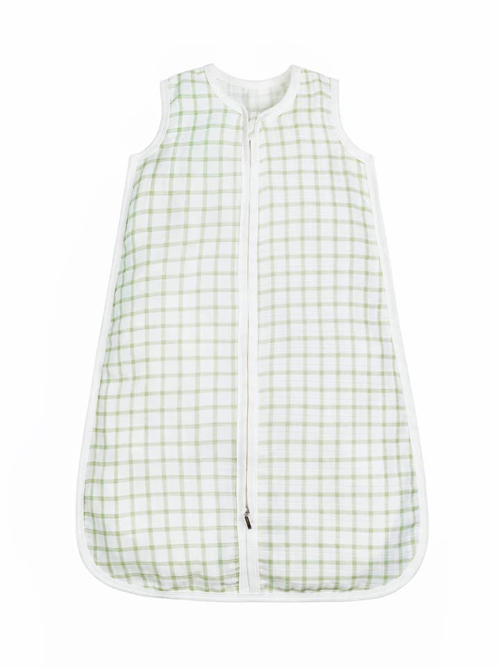 Under the Nile - Wholesale Sleepsack - Baby - Muslin Sleep Sack - Windowpane Sage
