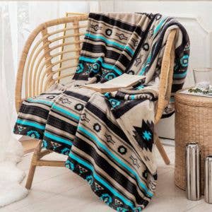 El Paso Saddleblanket – Engroshandel Tæppe – Silky Feel Throw tæpper2