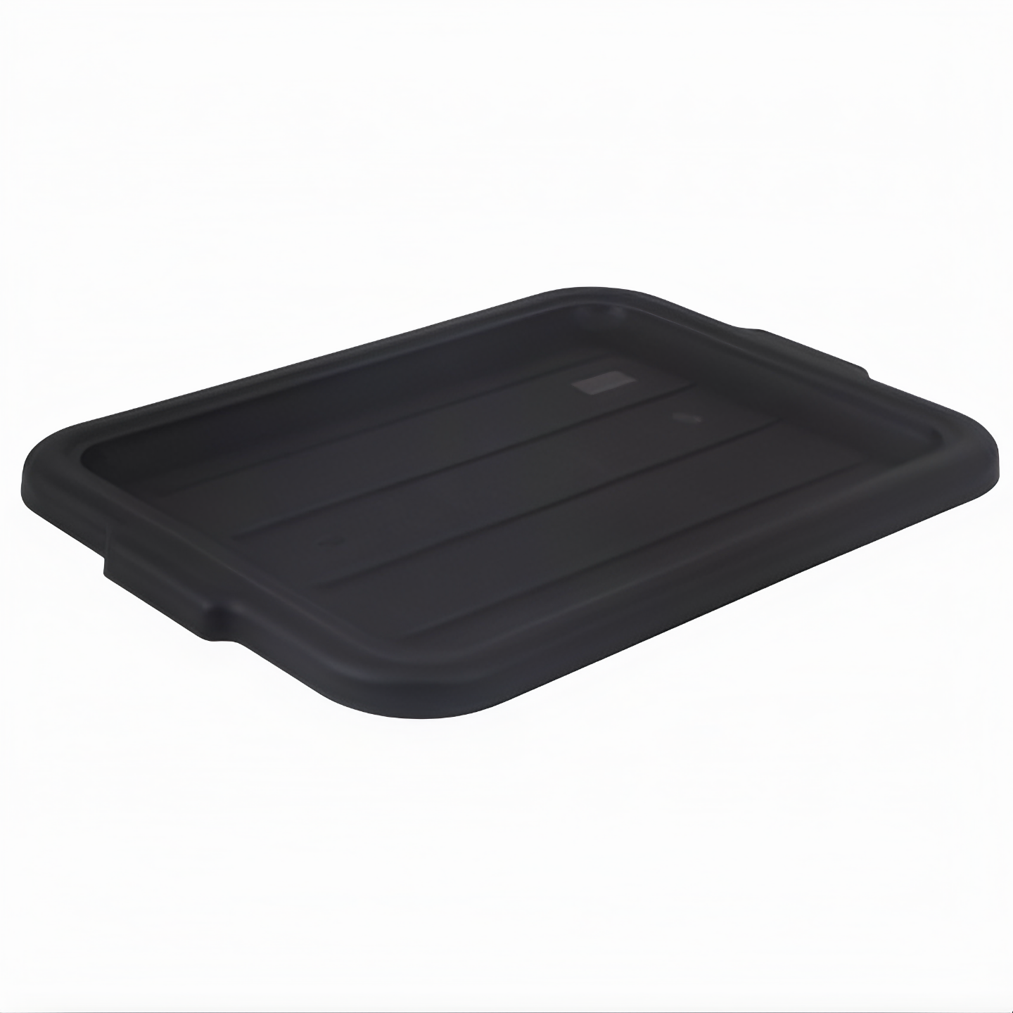 EcoQuality - Wholesale Food Storage Container - Black Bus Box Cover 20-1/4" x 15-1/2", Polypropylene0