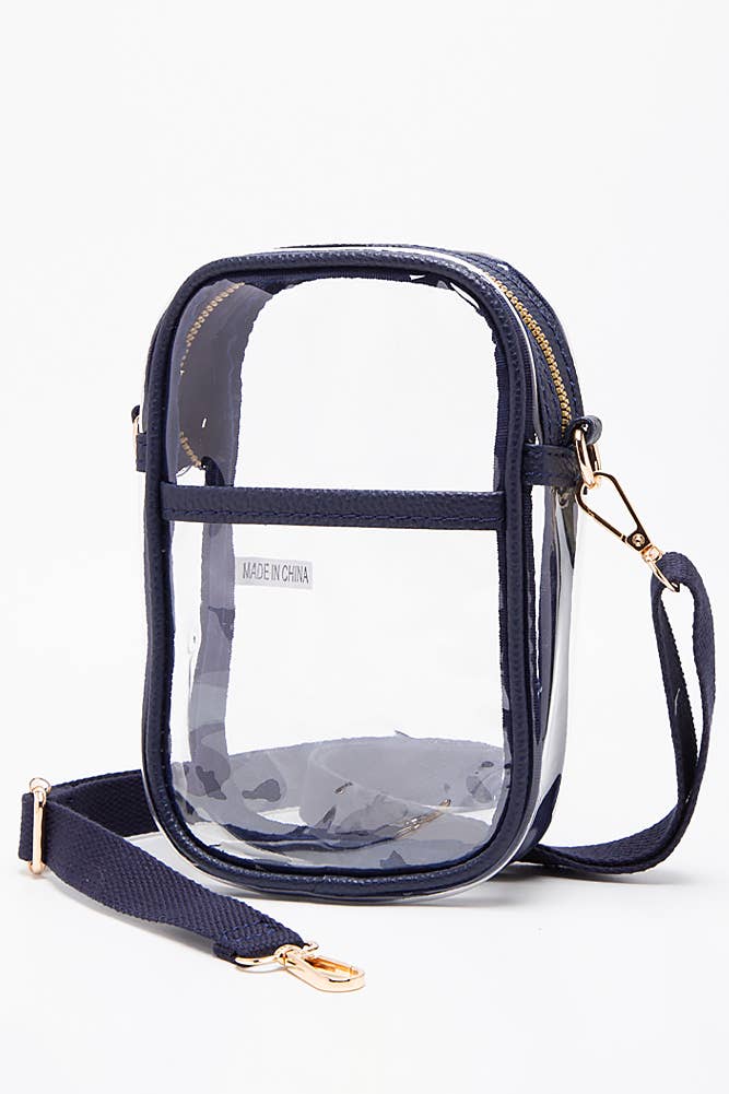 Hana - Venta al por mayor Bandolera - Mujer - Bolsa Crossbody Stadium transparente8