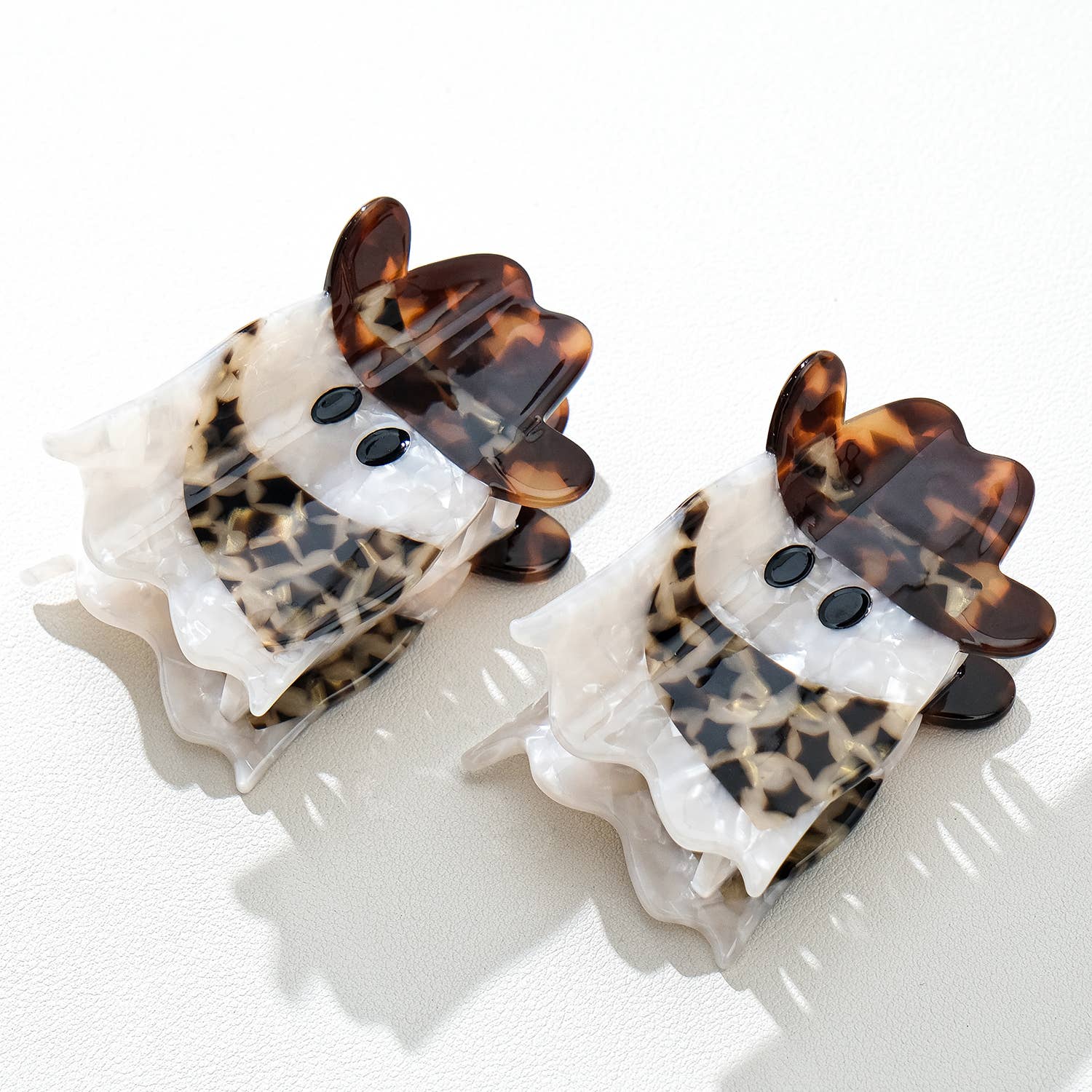 Adorro - Wholesale Hair Clip - Women's - Cowboy Ghost Claw Clip3