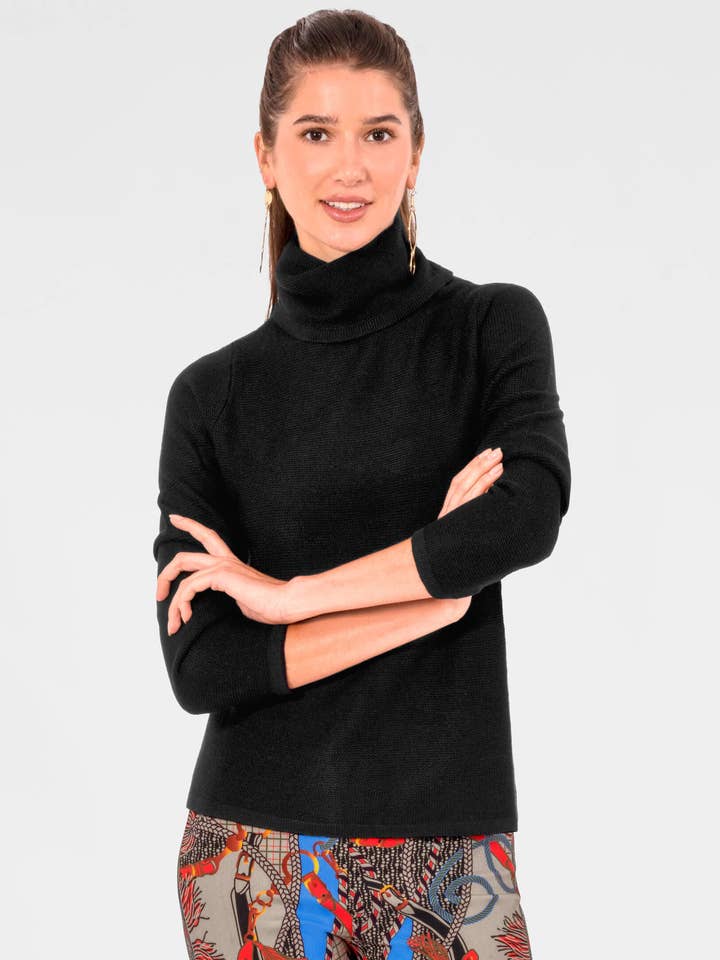 Strick-Strick-Rollkragenpullover für den Großhandel von Gretchen Scott LLC