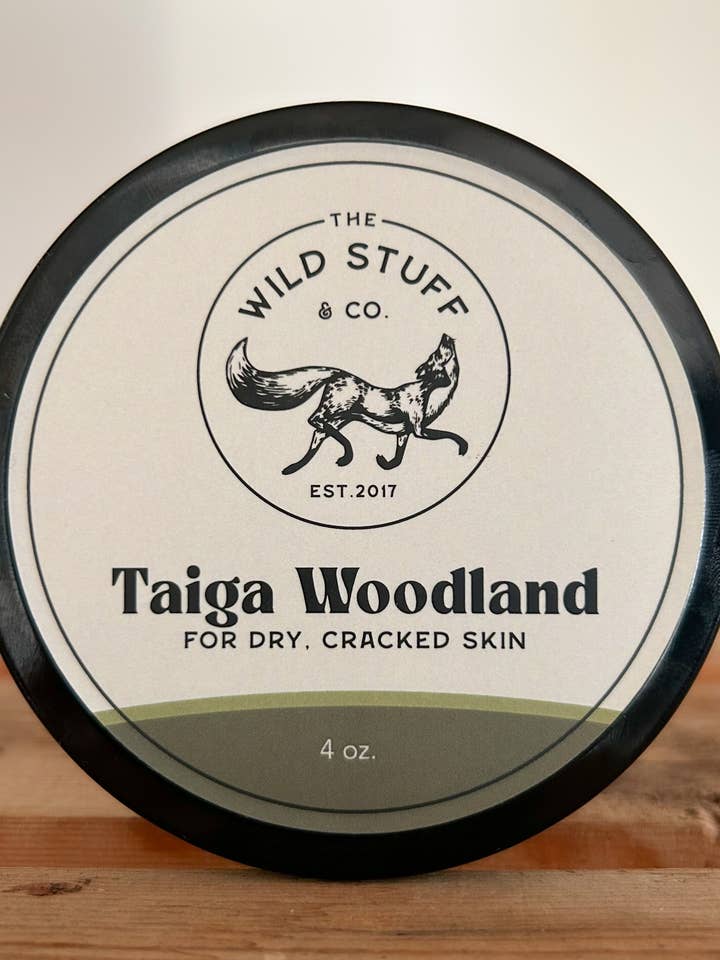 Taiga Woodland Salve for wholesale by The Wild Stuff & Co.