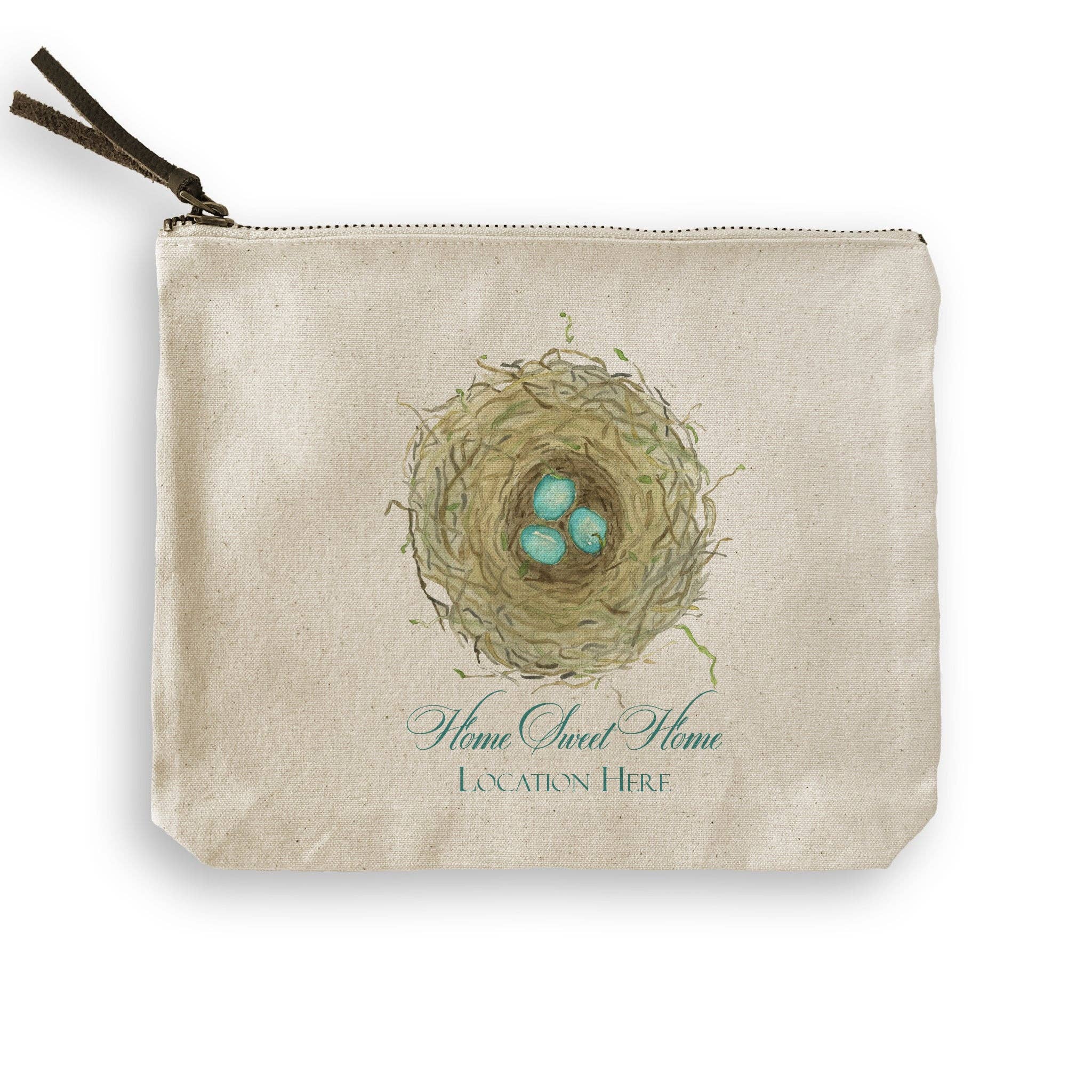 French Graffiti – Toalha de chá por atacado – Ninho com Ovos Azuis e Localização7