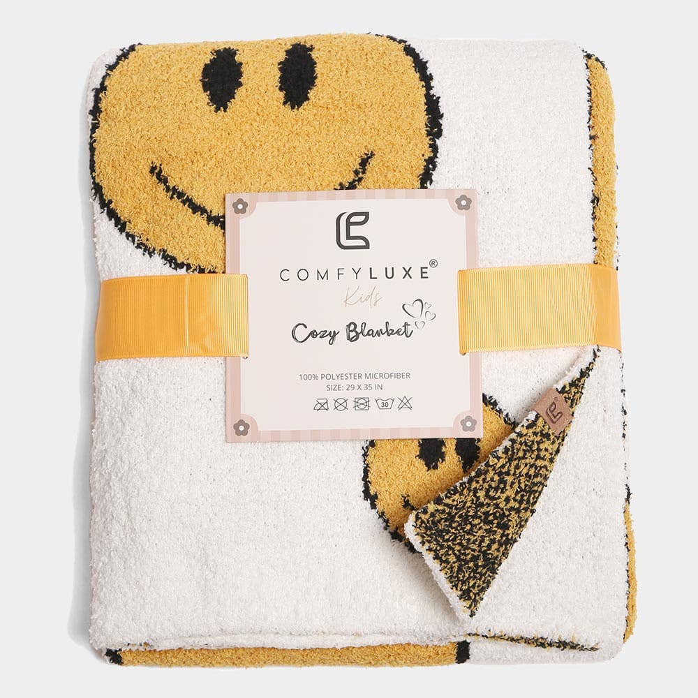 Sensibling Corp. - Wholesale Throw Blanket - Smile Patterned Kids Throw Blanket2