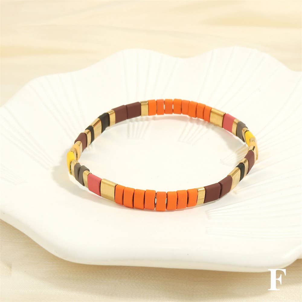 Mio Queena – Engroshandel Perlearmbånd – 5 mm TILA perle armbånd med elastik - BJ39