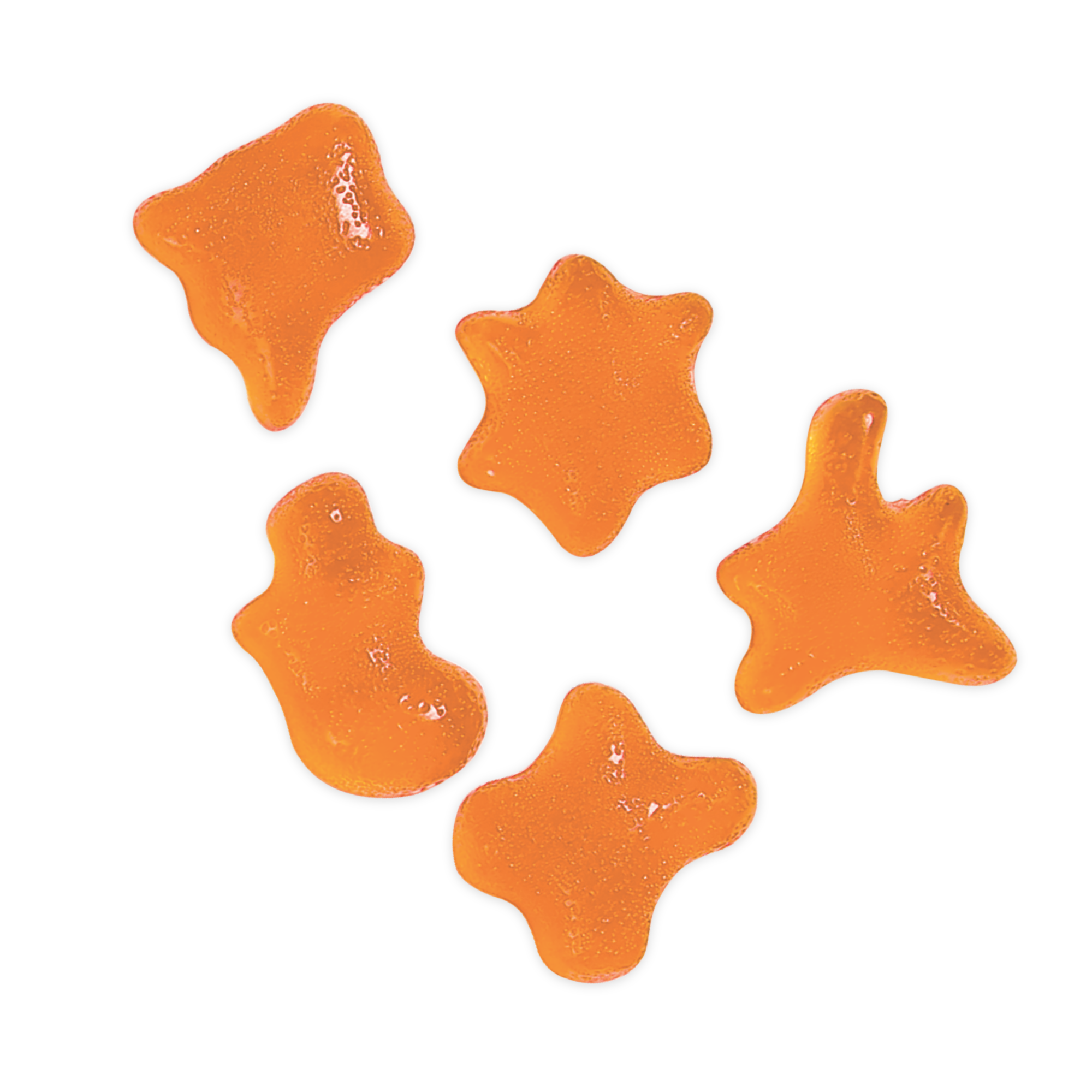 Blobs - Vente Bonbons gélifiés - Bonbons gommeux Blobs à faible teneur en sucre, orange et pêche3