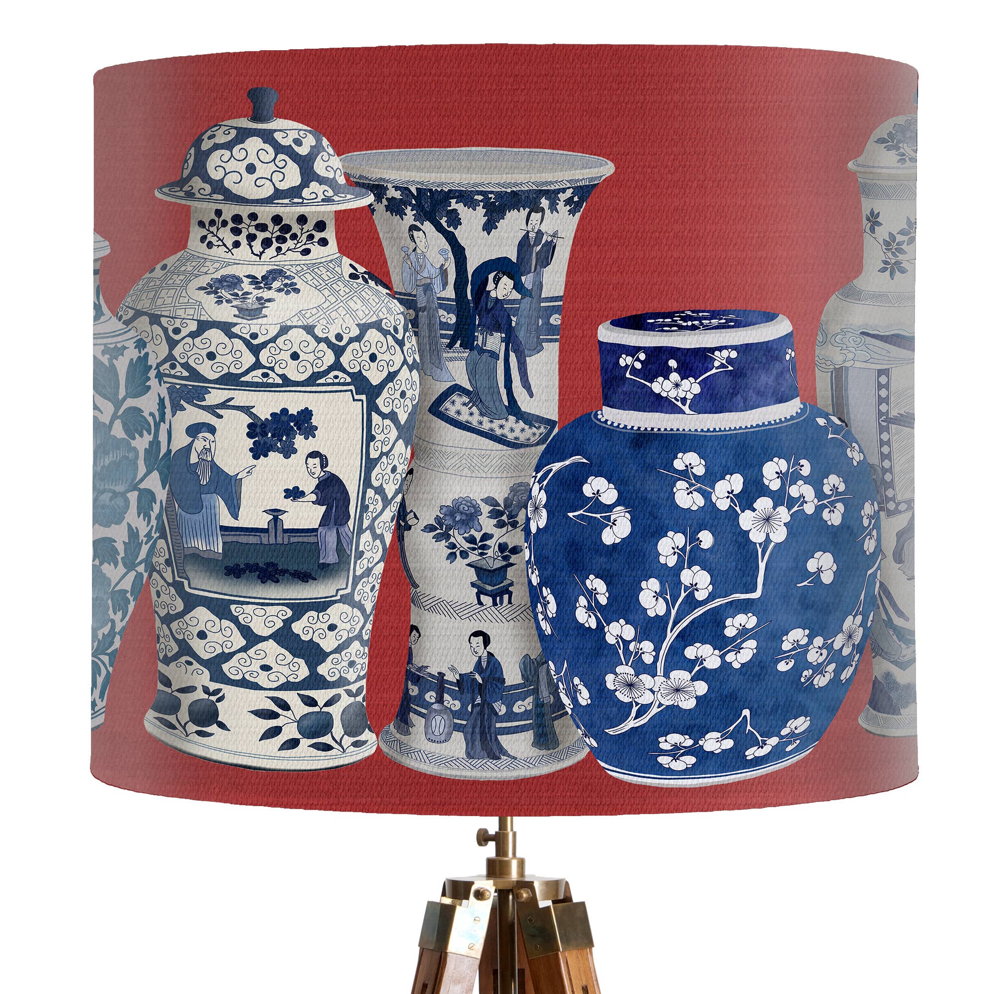 FabFunky Ltd - Wholesale Lamp Shade - Lampshade pack 4 luxury designer, Choose mix 25x21cm20