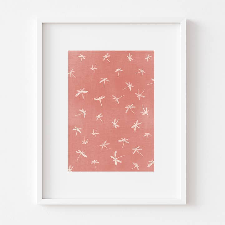 Dragonfly 8x10 Art Print for wholesale by Patricia FK