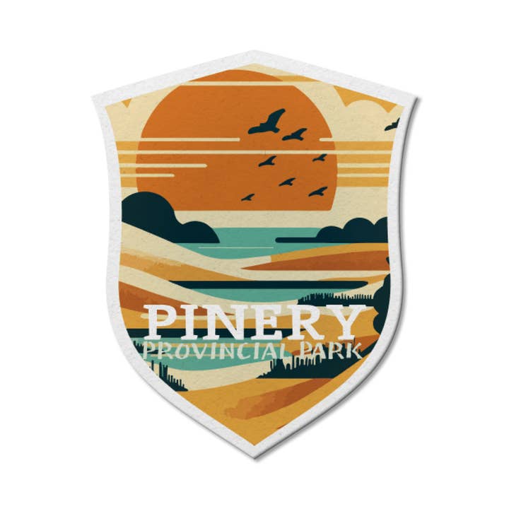 Pinery Ontario Provincial Park Vandtæt vinylklistermærke for engroshandel hos Canada Untamed