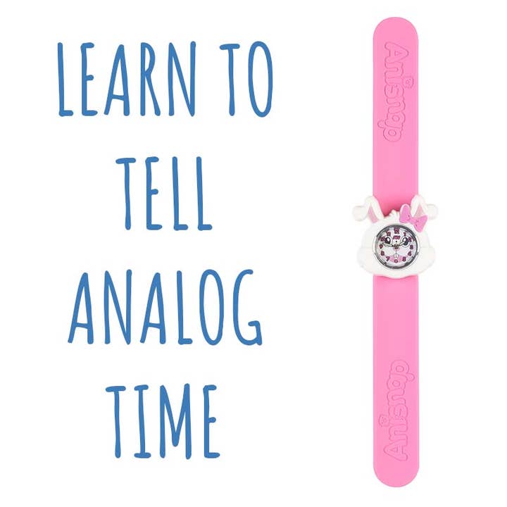 Amonev - Wholesale Wrist Watch - Kids - Anisnap Rabbit Time Teaching Watch1