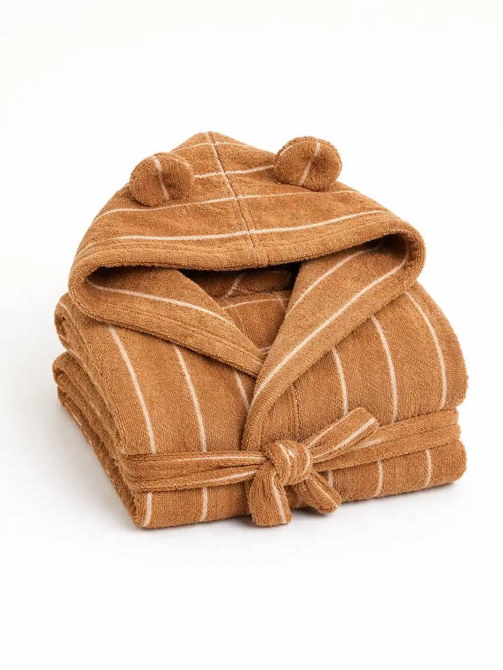 Neunest 100% Cotton Kids Bathrobe - Terra for wholesale by Neunest