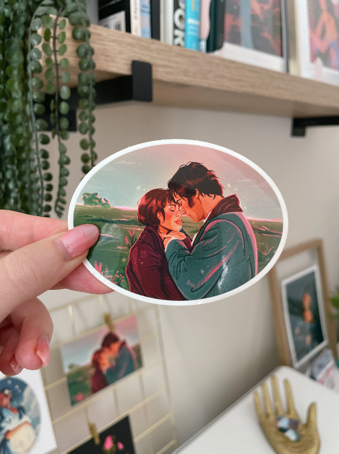 Brittany Keller Art - Vendita all'ingrosso Adesivo - Adesivo Orgoglio e Pregiudizio1