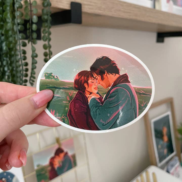 Brittany Keller Art - Vendita all'ingrosso Adesivo - Adesivo Orgoglio e Pregiudizio1