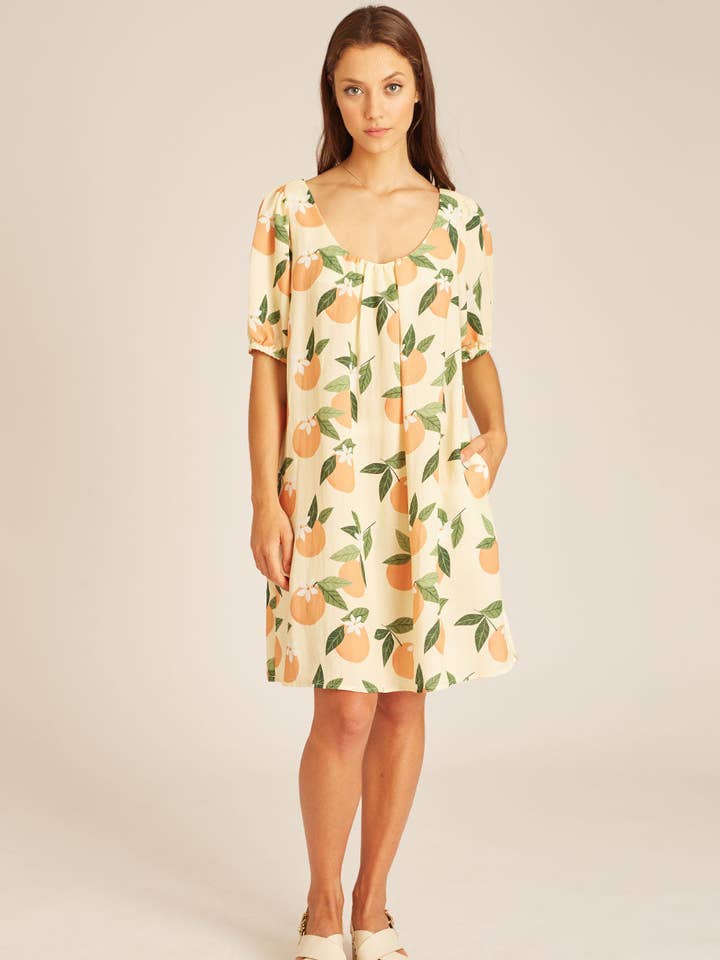 ABITO CORTO ARANCIONI per la vendita all'ingrosso da parte di Pepaloves