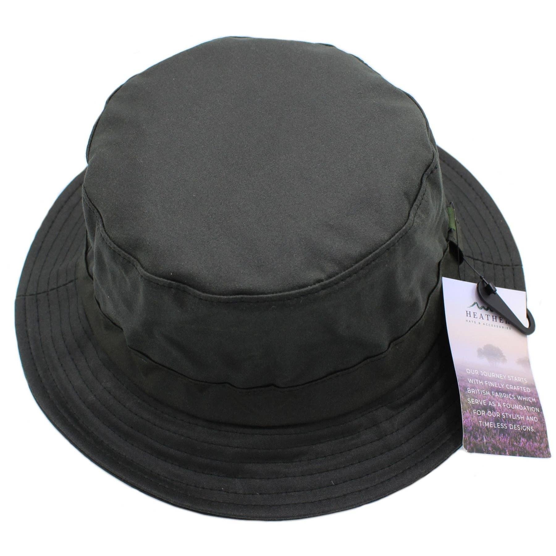 Heather Hats & Accessories - Wholesale Bucket Hat - Unisex - Johnston Wax Bush Hat ZH0039