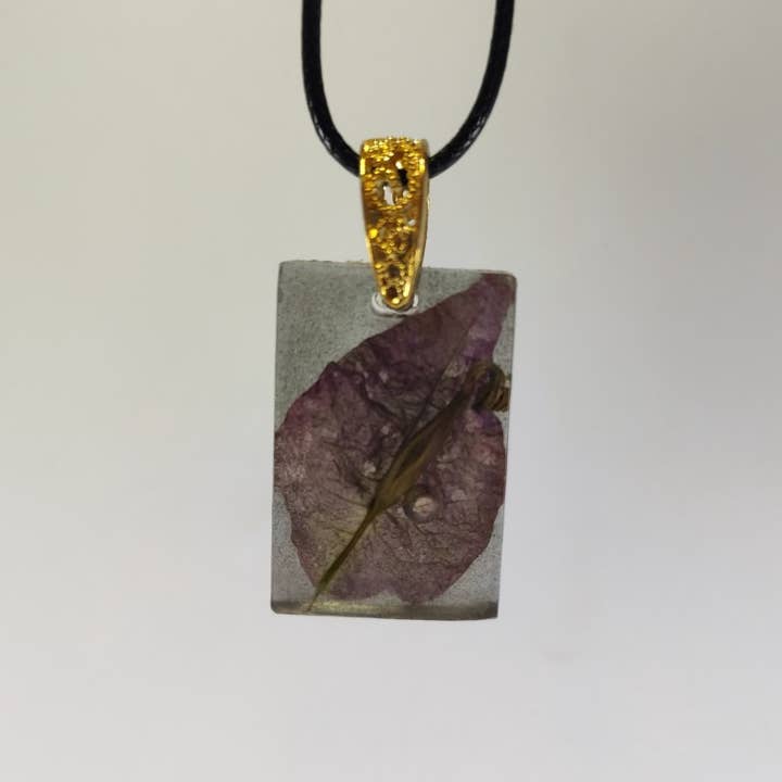 Pingente de pétala C0011 por atacado de Resinartesania