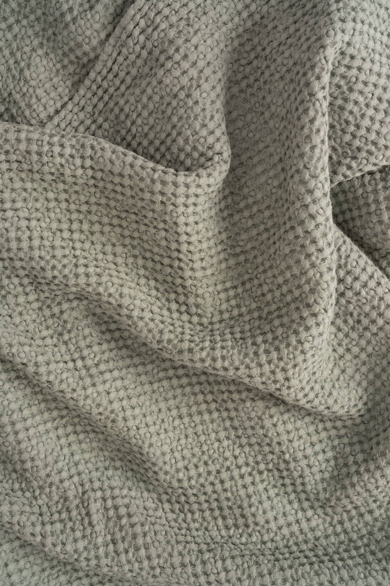 Sage Green Waffle Blanket for wholesale on Faire1