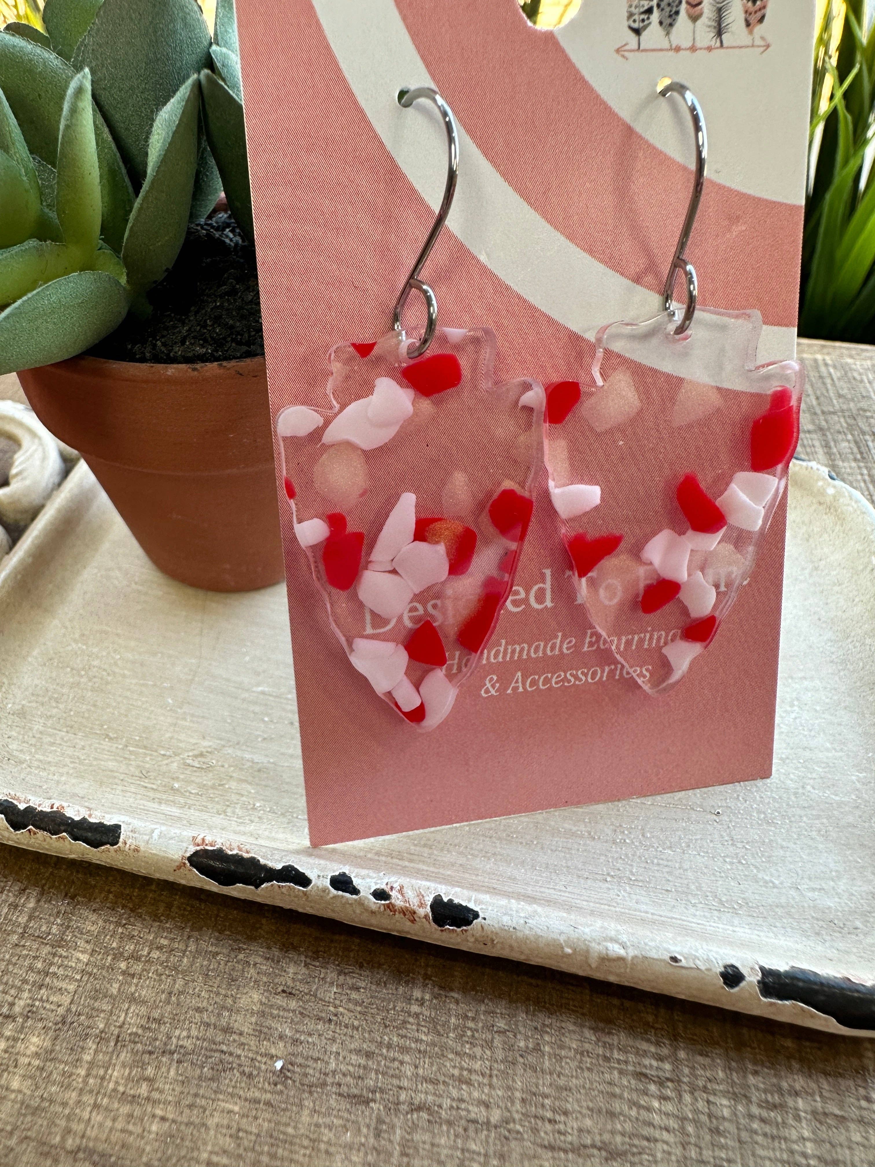 Designed To Flaunt - Vente Boucles d'oreilles pendantes - Boucles d'oreilles pendantes à pointe de flèche solide2