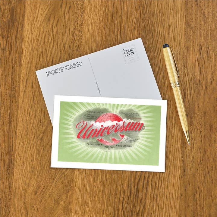 Found Image Press - Wholesale Postcard - Postcard FG-512 Universum Label1