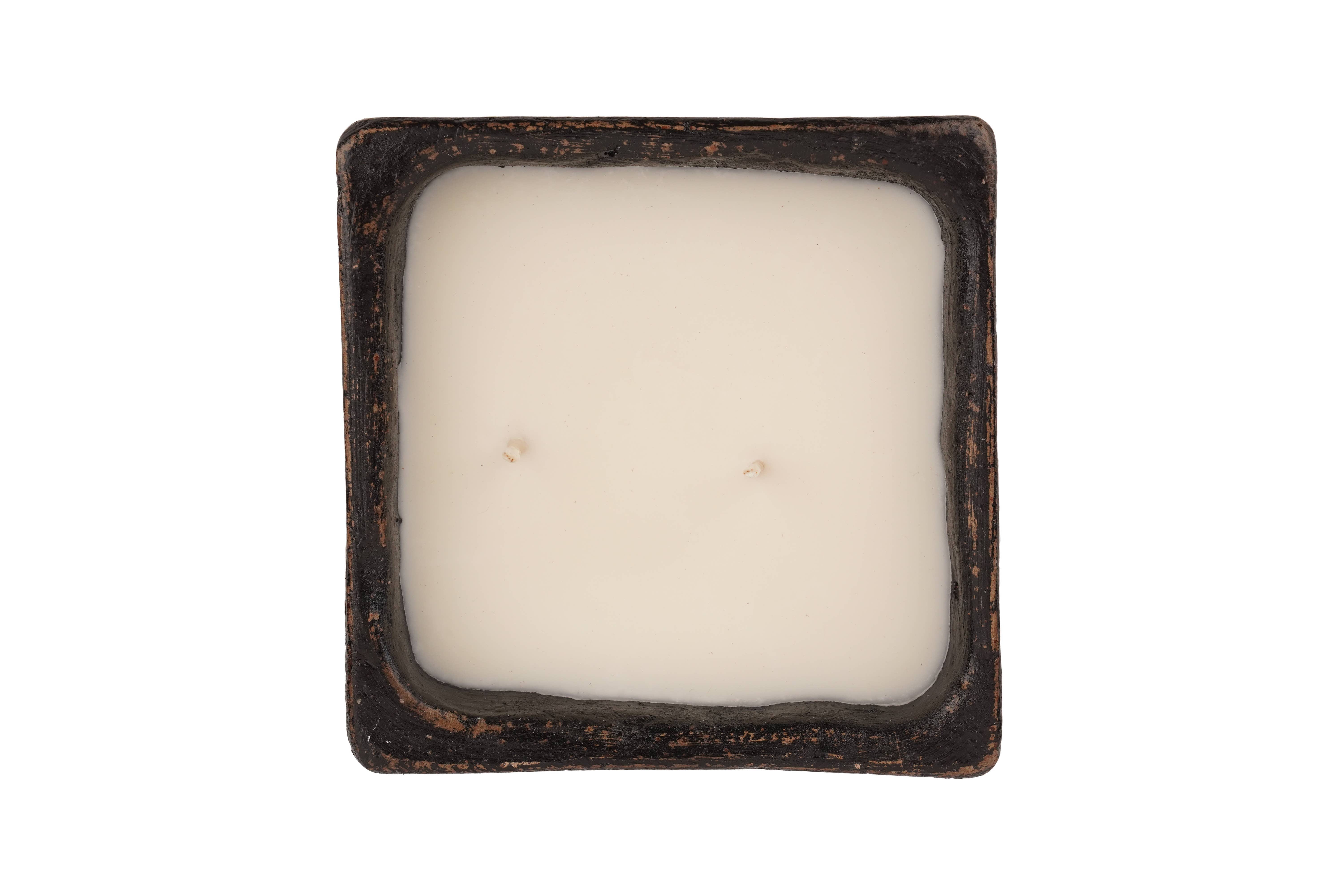 My Amigos Imports - Wholesale Candle Holder - Quadra™ Candle Ready Clay Vessel-Handmade-5 Color Choices1