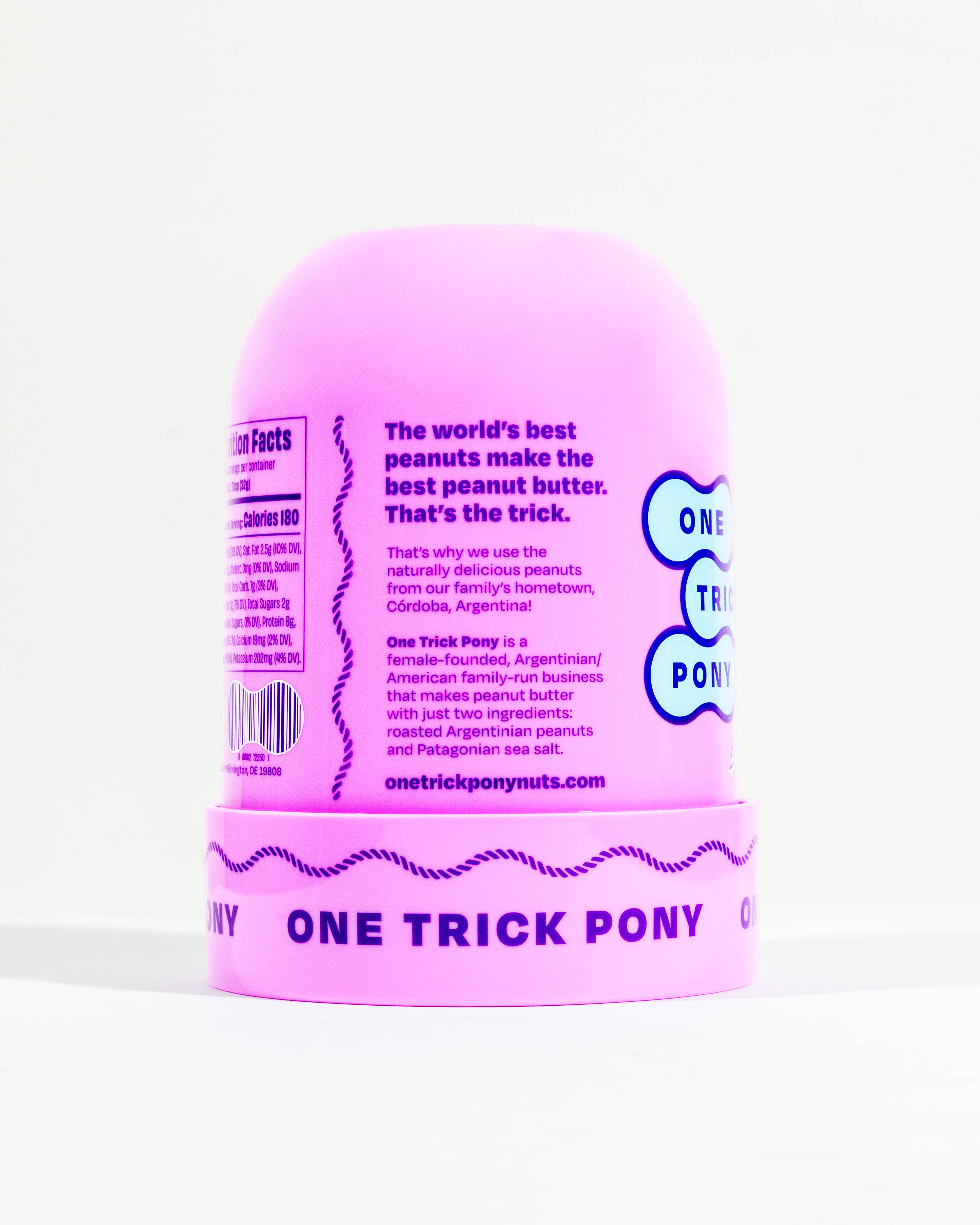 One Trick Pony - Vente Beurres de noix - Beurre de Cacahuètes Bio Naturel et Onctueux - Pot de 16oz3