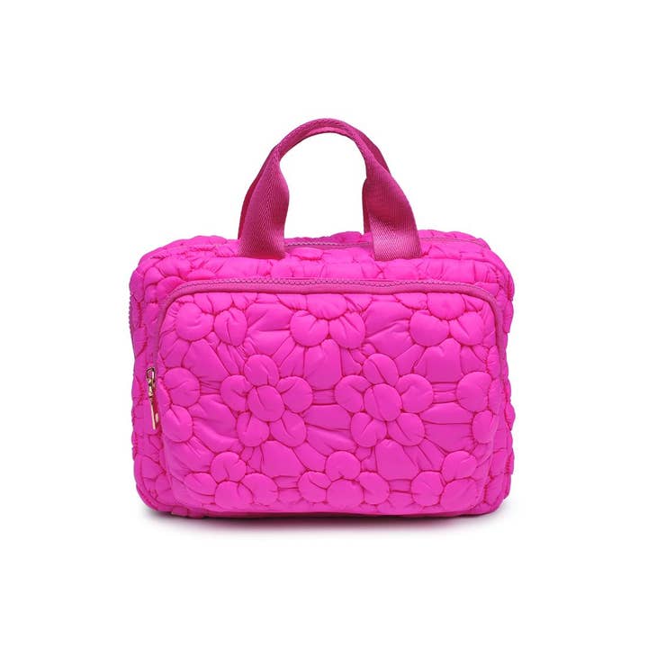 Urban Expressions - Vente Trousse de toilette – femme - Organisateur de voyage Petal Plush en nylon2