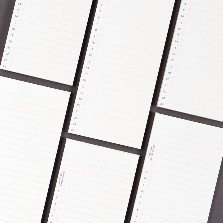 Studio Calico - Vendita all'ingrosso Bloc notes - Blocco note e osservazioni a righe5