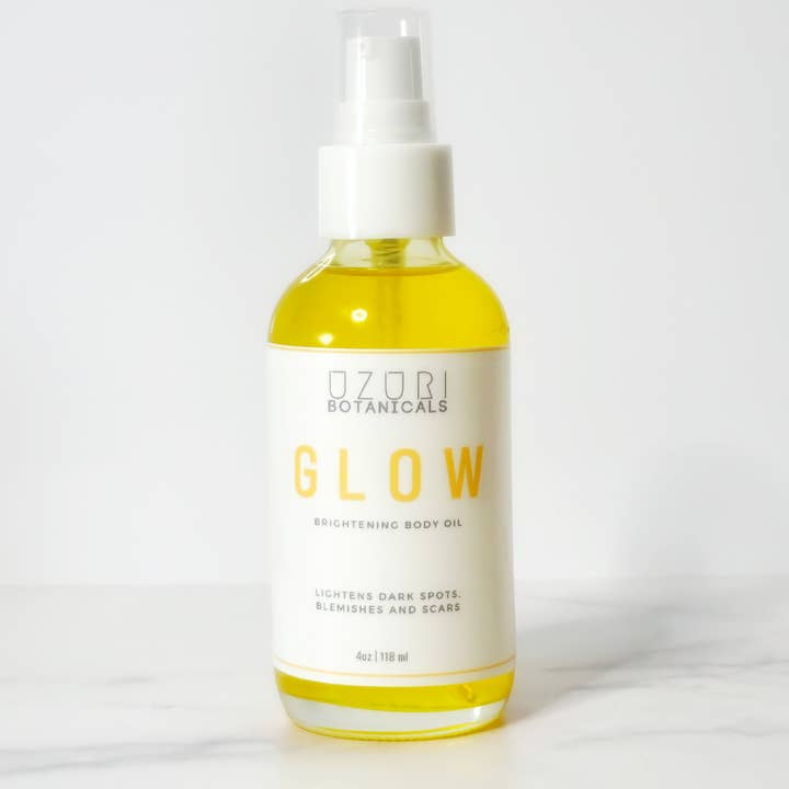 Huile pour le corps Glow pour la vente par Uzuri Botanicals