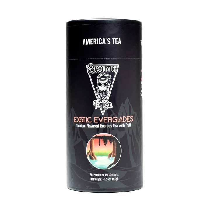 Exotic Everglades Rooibos Fruit Tea for wholesale by Sasquatch Tea Company