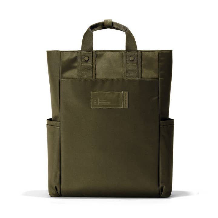 Petra Convertible Tote in Dark Moss for wholesale by Dagne Dover