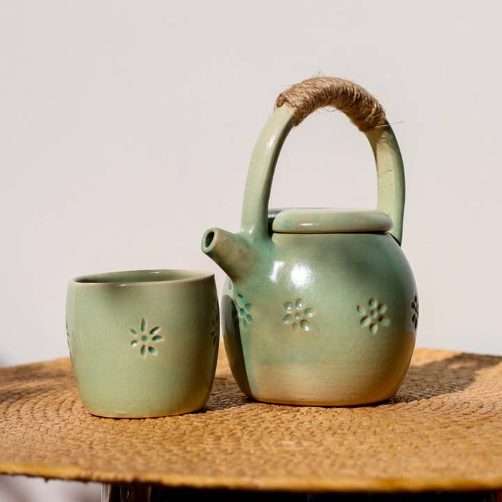 Anna Ceramica - Wholesale Tea Set - Teapot with cups