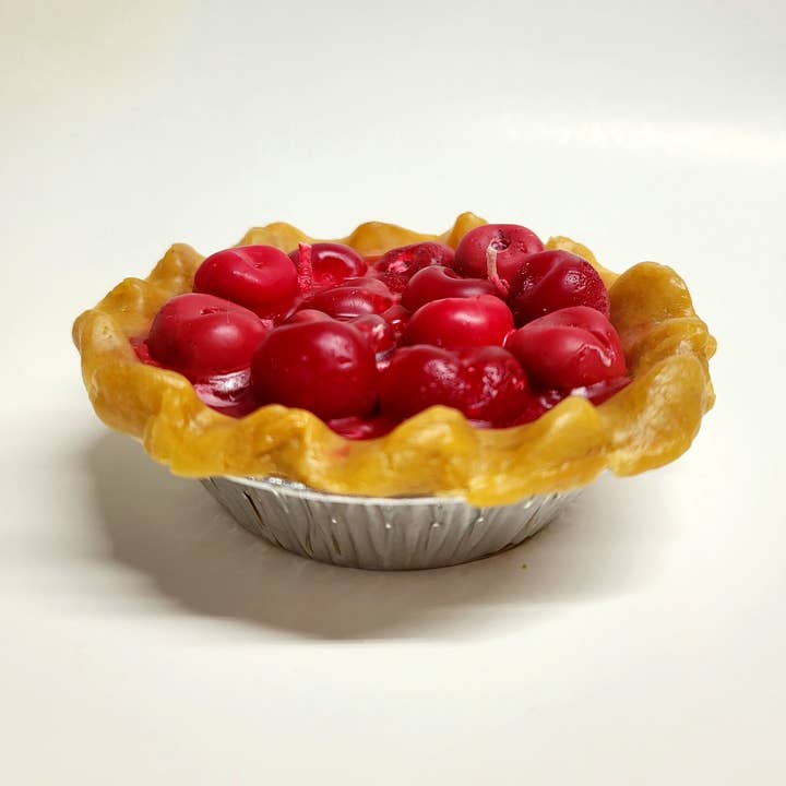 Pie Shaped Candle - Unique Faux Food Decor and Candle for wholesale by Heavenly Baked Candle Co.