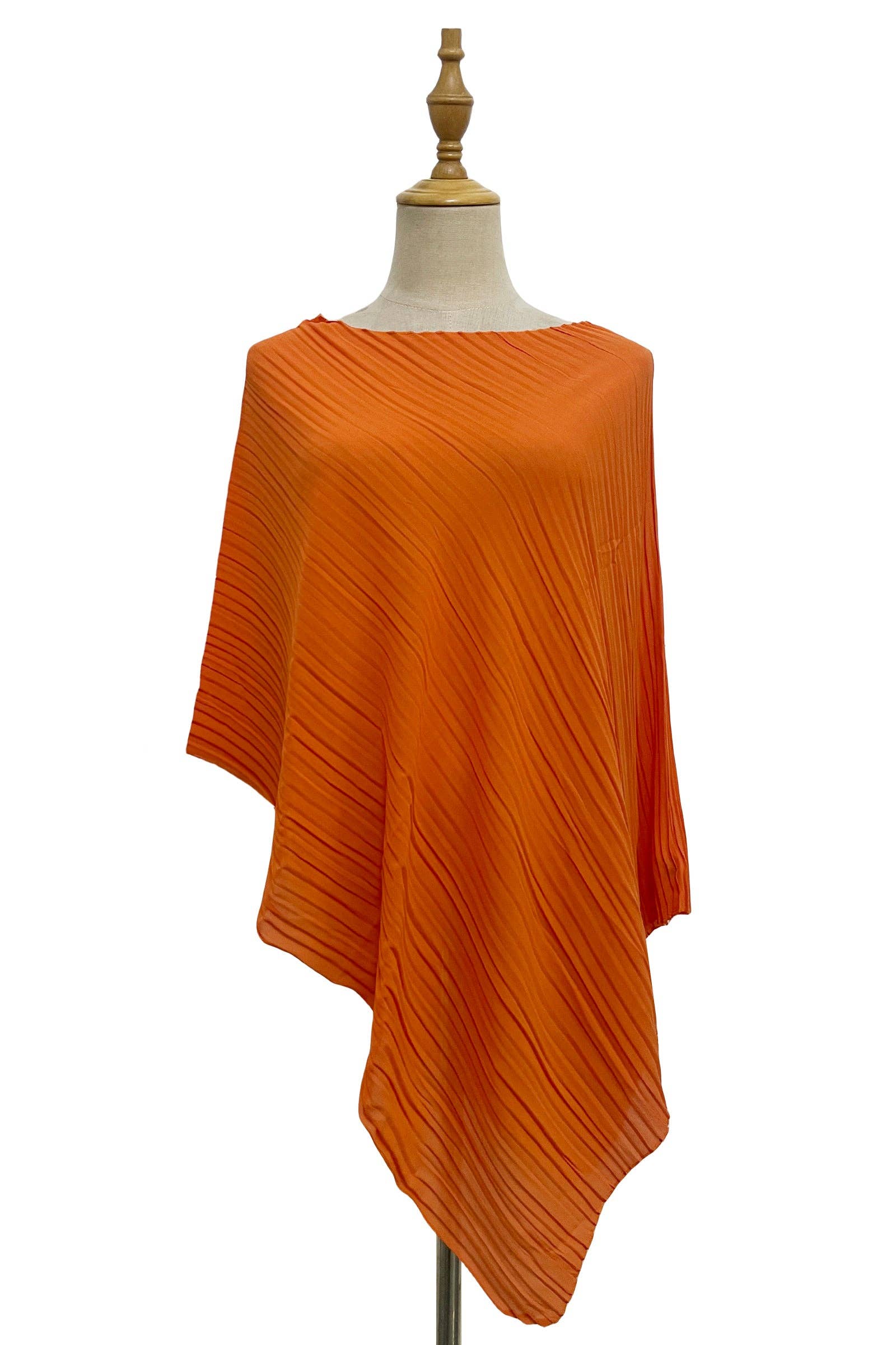 Fashion Scarf World – wholesale Swim cover-up – Women’s – Plain Pleated Chiffon Cover Up30