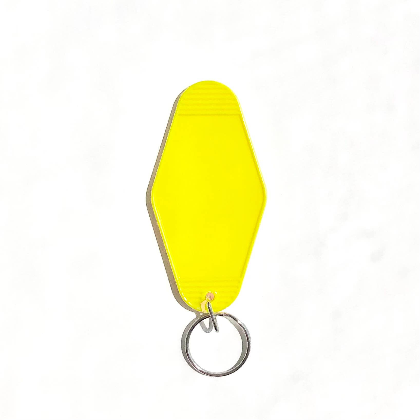 iconic mi - Wholesale Keychain - Unisex - Retro Motel Keychain Blank DIY Fob Tag0