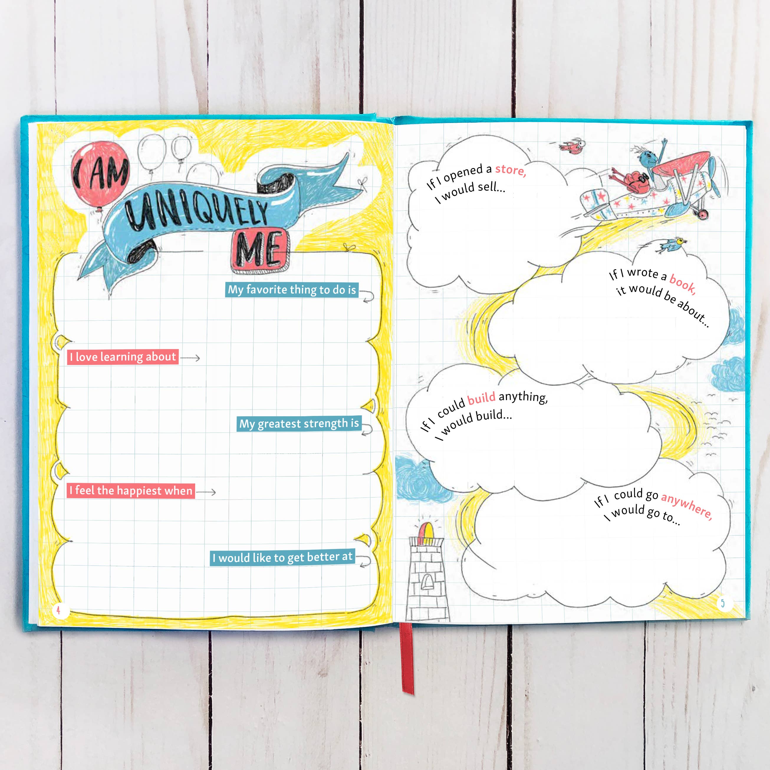 Big Life Journal - Empowering Journals & Cards - Vendita all'ingrosso Diario/Agenda - Bambini - Big Life Journal - Edizione Quotidiana | Quaderno SEL per Bambini | Teal2