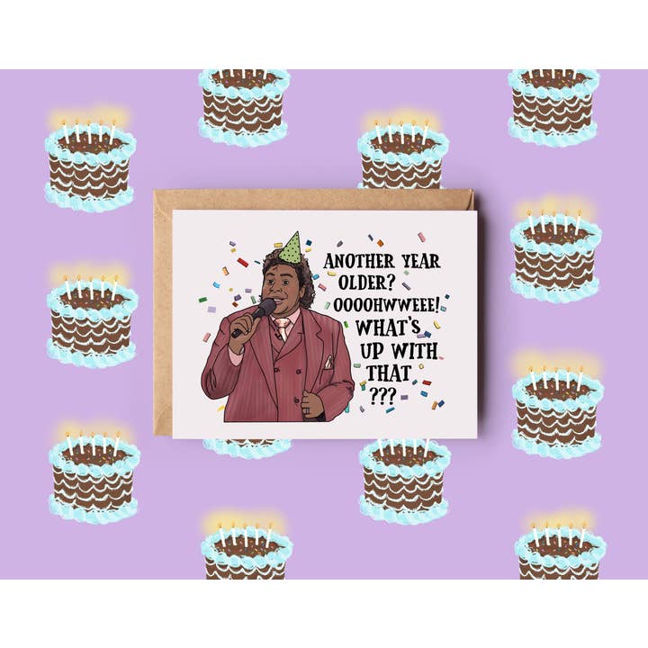 Oohwee SNL Birthday Card for wholesale by Sarah Pilar