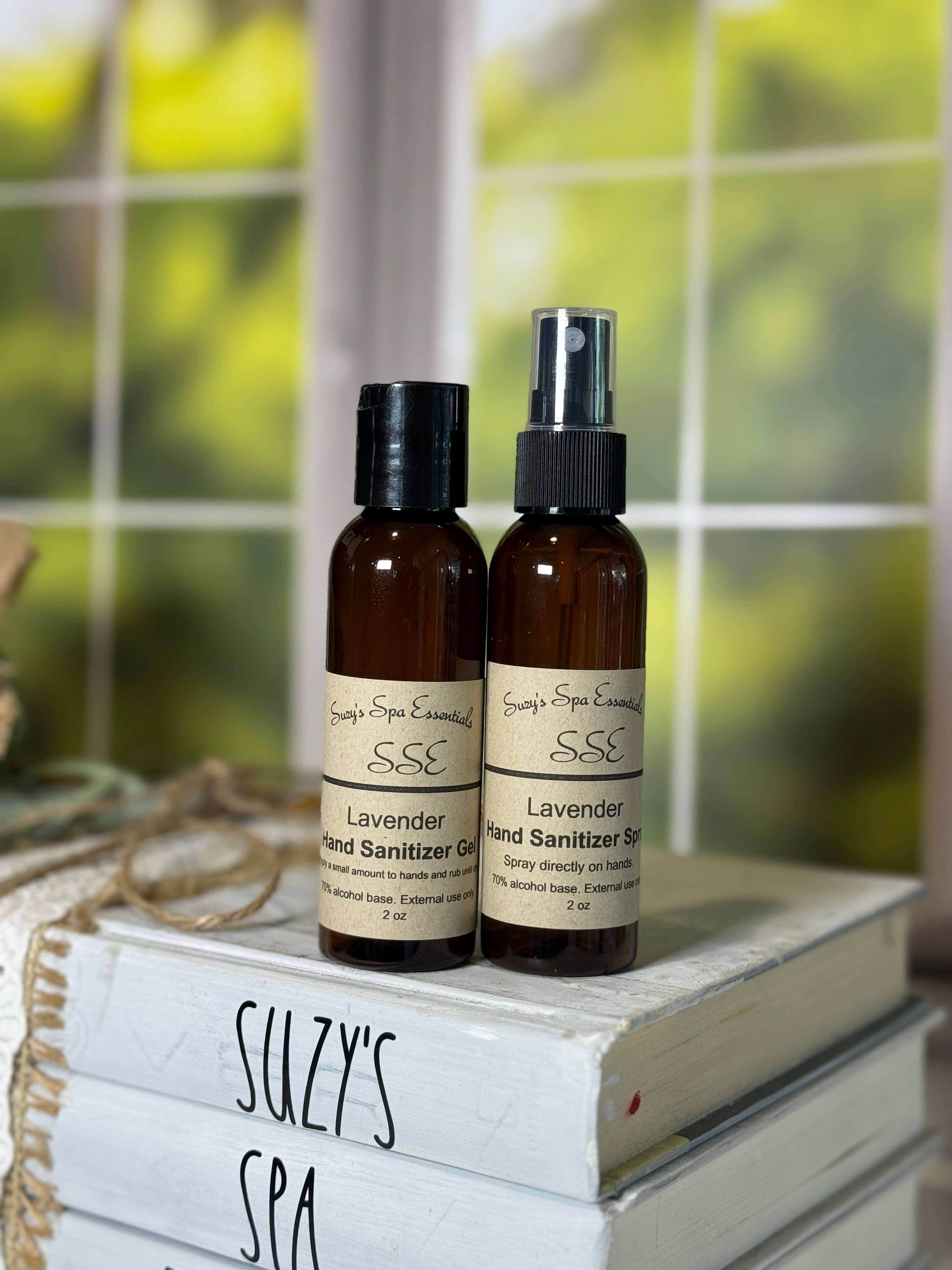 Suzy Spa Essentials - Wholesale Hand Sanitizer - oz Hand Sanitizer – Lavender or Cashmere (Spray or Gel) 2