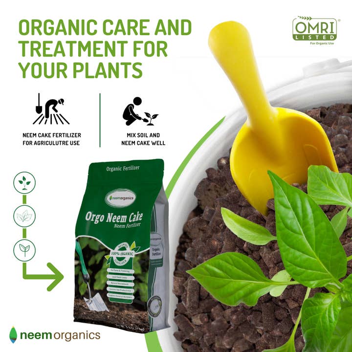 Neem Organics - Wholesale Fertiliser - Neem Cake Fertilizer 5lb4