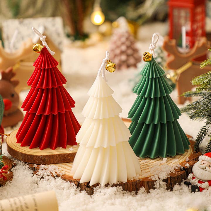 Kerstboom Home Decor Aromatherapiekaars CM032 voor wholesale door Candles Meta
