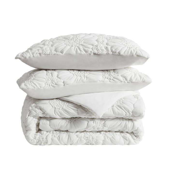 Lou Lou Bettbezug-Set aus Baumwolljersey, elfenbeinfarben für den Großhandel von NewSeason