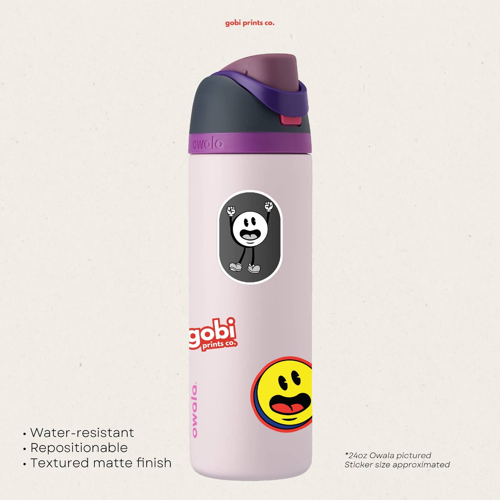 Gobi Prints Co. – wholesale Sticker – Built Different | Funny Vinyl Sticker1