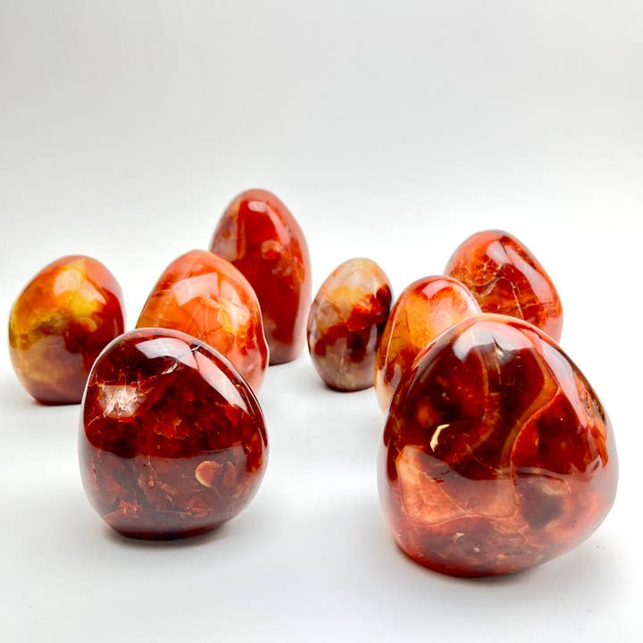 Pelham Grayson Rose - Wholesale Spiritual Stone/Crystal - Carnelian | Freeform Statue | 70-100mm | Madagascar