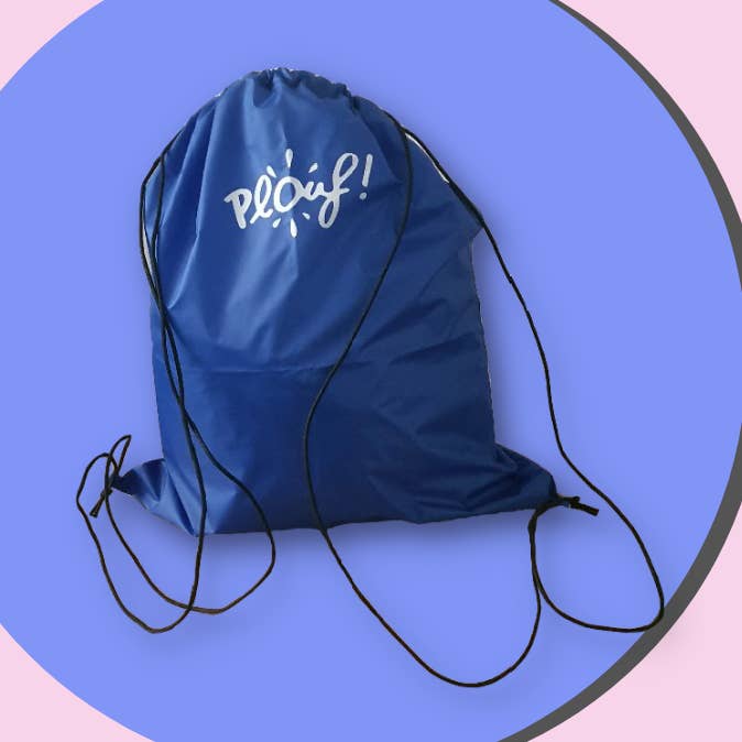 Carrying Backpack Waterproof Material: Navy Blue for wholesale by Plouf Safety Concept