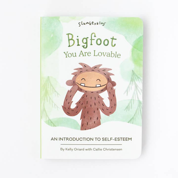 Slumberkins Inc. - Wholesale Stuffed/Plush Toy - Kids & Baby - Bigfoot's Self Esteem Plush Set - with 2 books!5