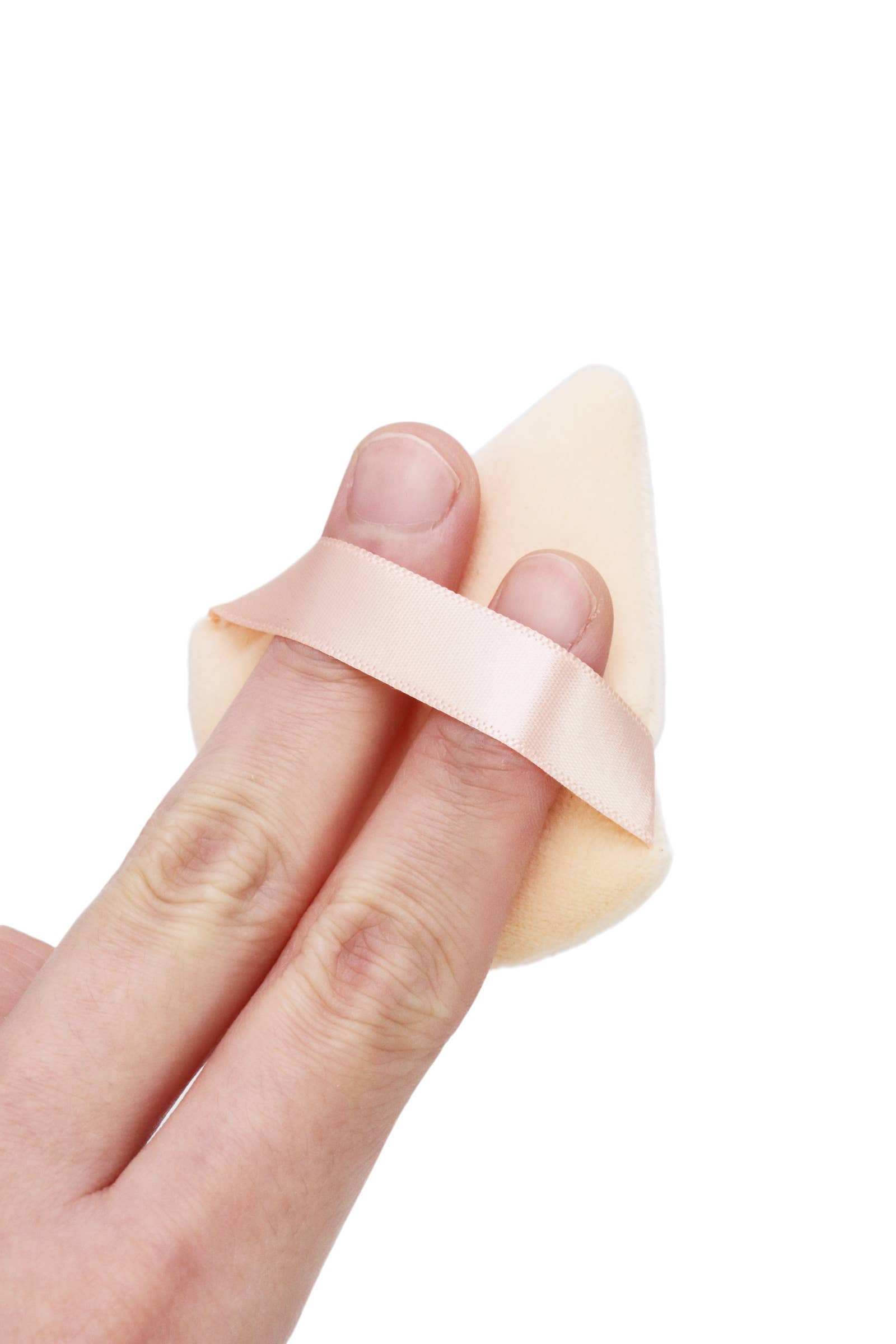 Cap Zone - Wholesale Makeup Sponge/Blender - Velvety Triangle Makeup Powder Puff - 3 pc/bag6