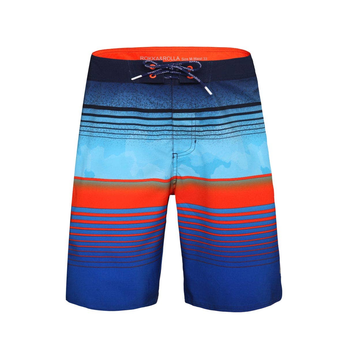 Rokka & Rolla - Wholesale Swim Shorts - Men's - Men's 9" 4-Way Stretch Board Swim Shorts Swimwear25